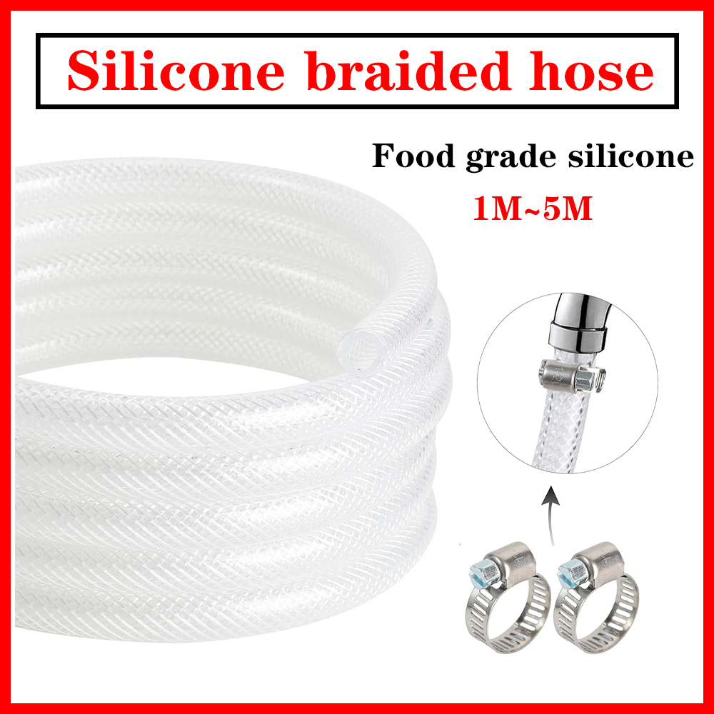 High Pressure Braided Clear PV - Flexible Hose Braided recension och pris