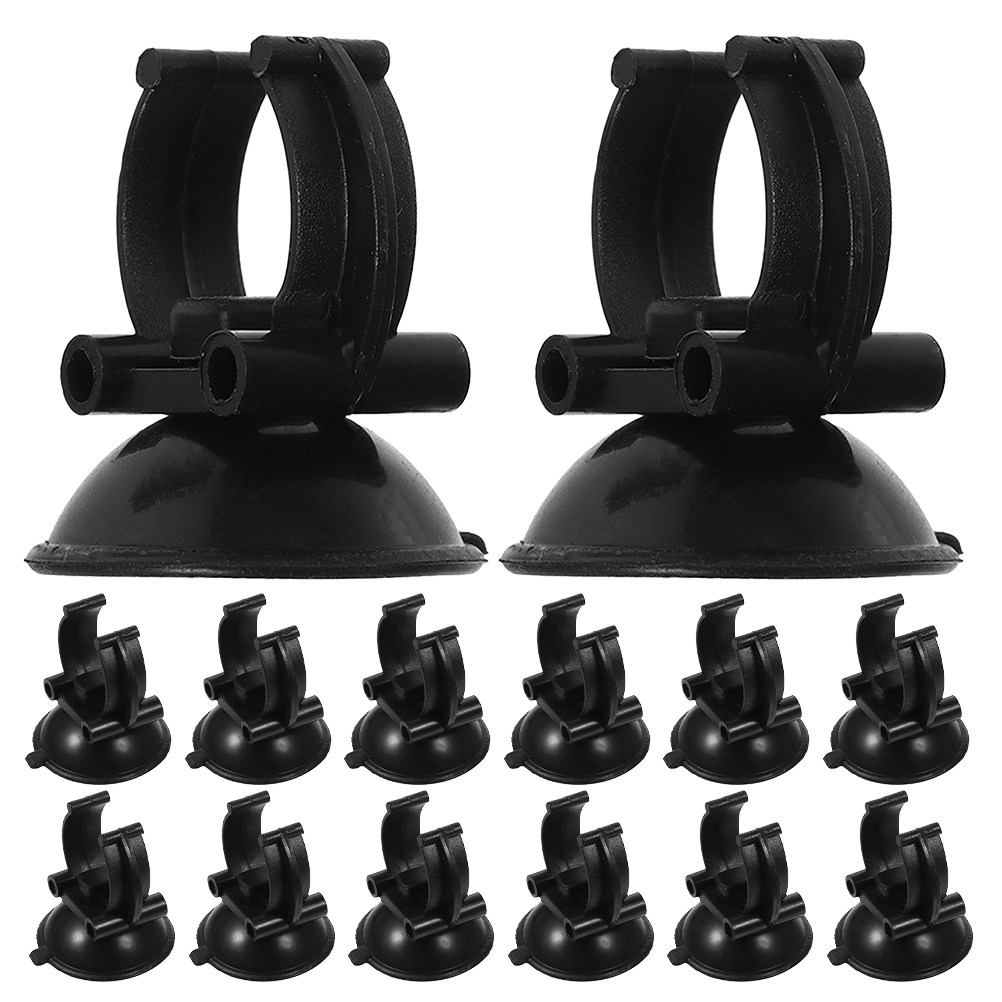 40 Pcs Aquarium Heater Mount S - Plastic Pipe Clip recension och pris