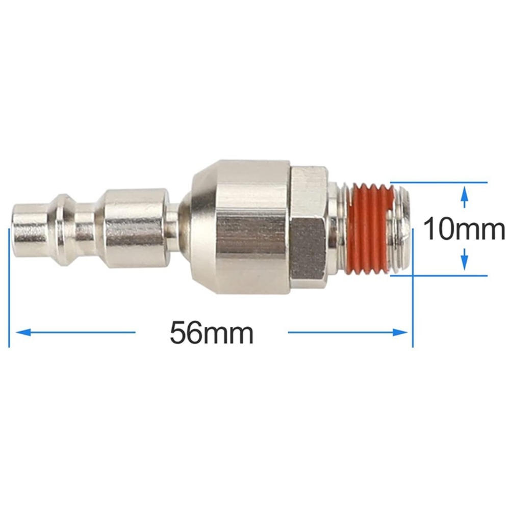 2PCS 1/4in NPT Swivel Coupler  - Flexible Hose Braided recension och pris