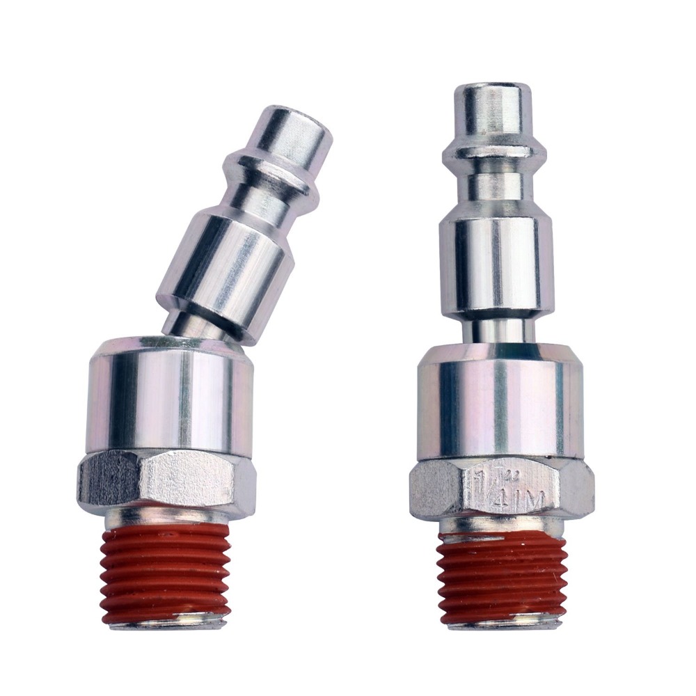2PCS 1/4in NPT Swivel Coupler  - Flexible Hose Braided recension och pris