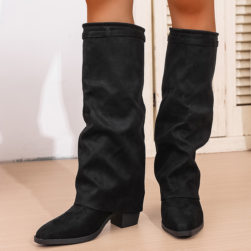 Fashion Slip On High Heeled Kn - Pipe Bending Spring recension och pris