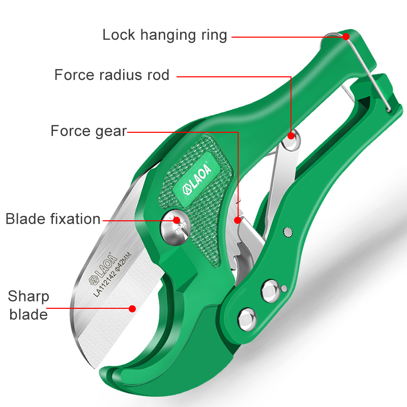 LAOA 42MM PVC Pipe Cutter Alum - Pipe Cutter Ratchet recension och pris