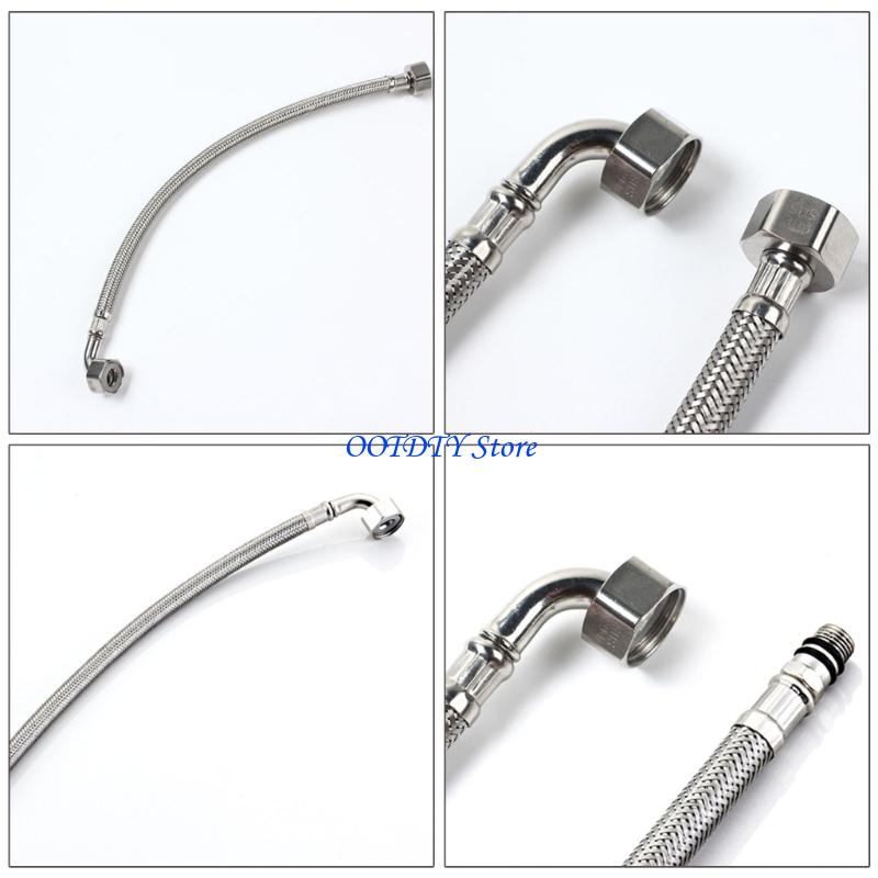 367A Elbow 304 Steel Braided F - Flexible Hose Braided recension och pris