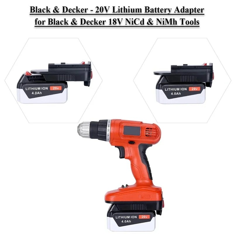 HPA1820 Convert Adapter for Bl - Black+Decker Tool 20V Max recension och pris