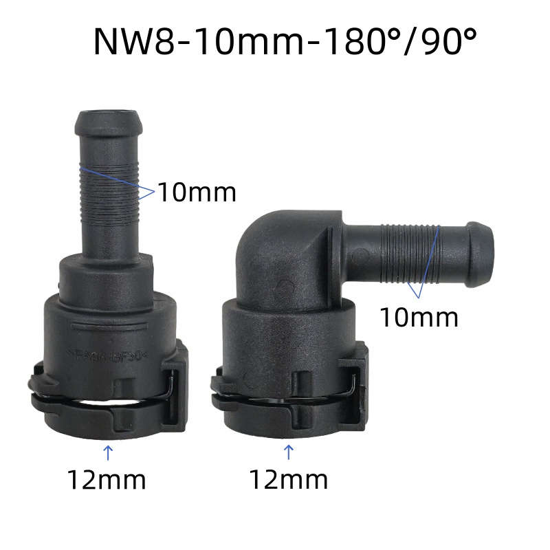 NW8 10mm 90-degree elbow cooli - Plastic Pipe Clip recension och pris
