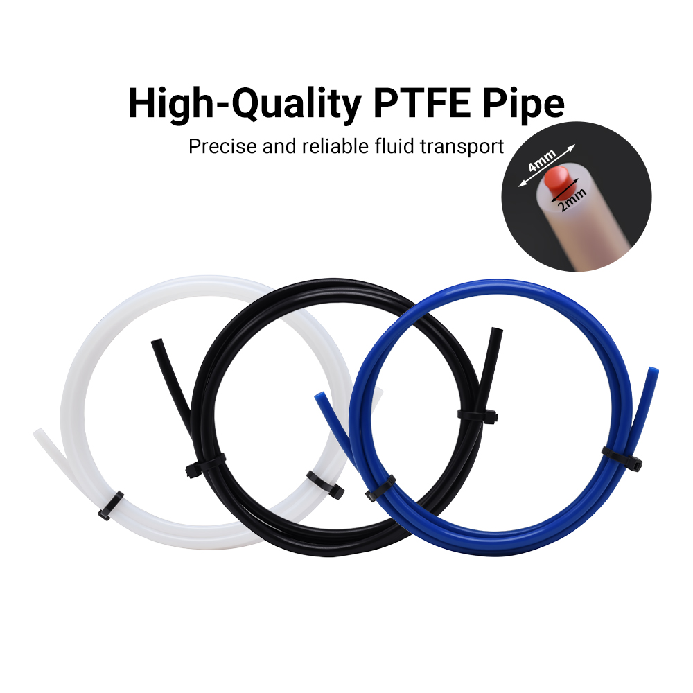 1M PTFE Tube 2x4mm MK8 Hot End - Ptfe Tape Thread recension och pris