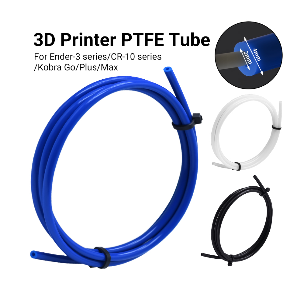 1M PTFE Tube 2x4mm MK8 Hot End - Ptfe Tape Thread recension och pris