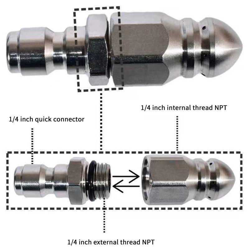 New·Water Jet High Pressure Sp - Drain Pipe Clip recension och pris