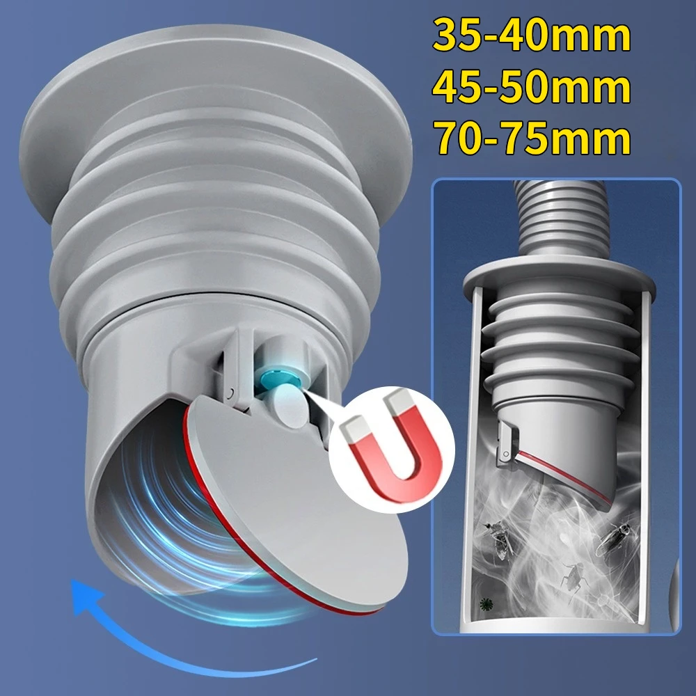 70-75mm Silicone Drains Kitche - Drain Pipe Clip recension och pris